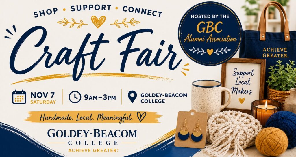 Fall Craft Fair on November 7, 2026