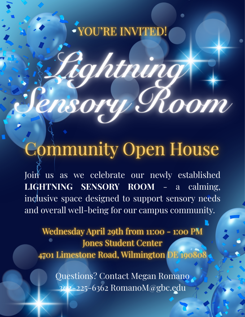 Goldey-Beacom College to Host Community Open House for New Lightning Sensory Room