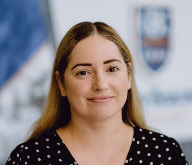 Headshot of Evgenia Boneva who is an International Student Specialist