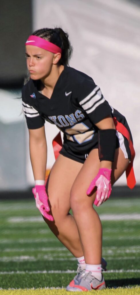 GBC Flag Football player