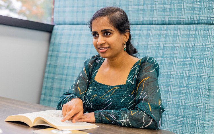 Female MBA degree holder in the process of a career change.